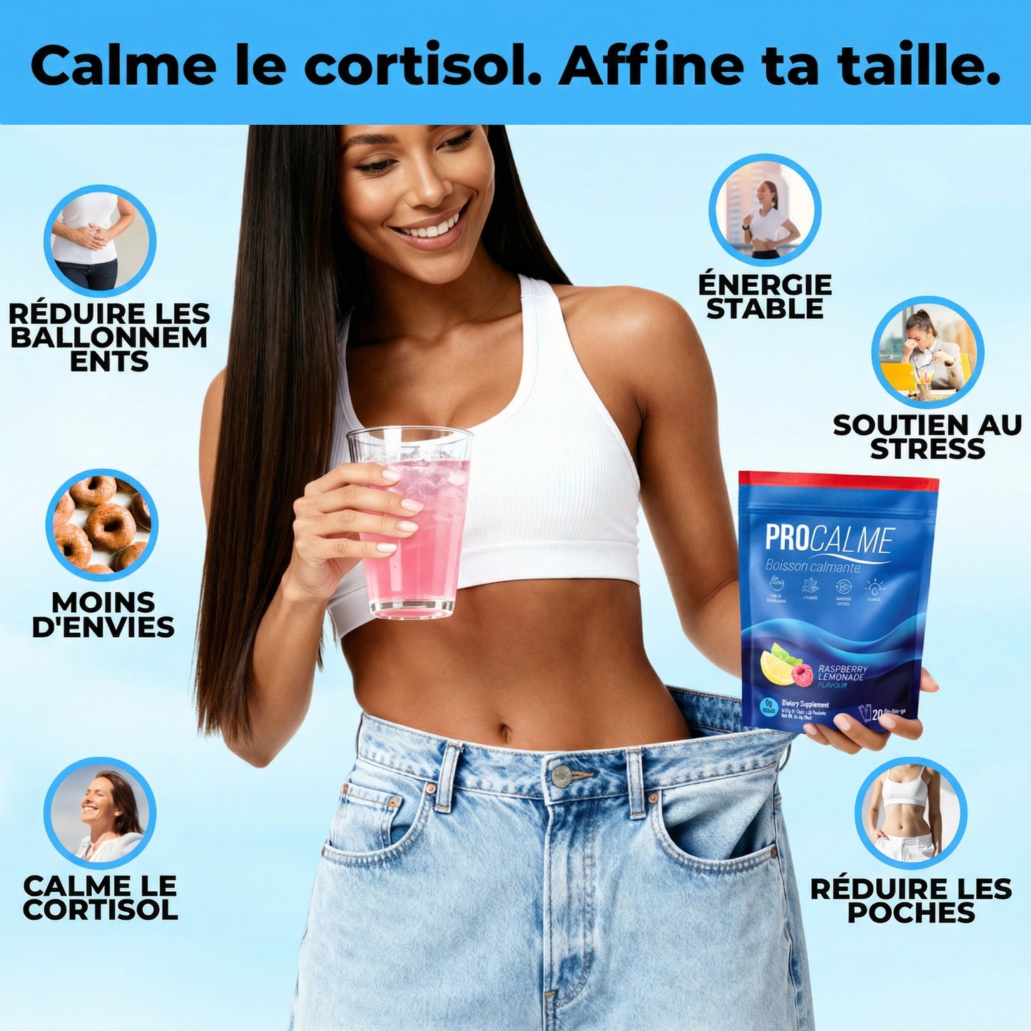 Boisson calmante du cortisol
